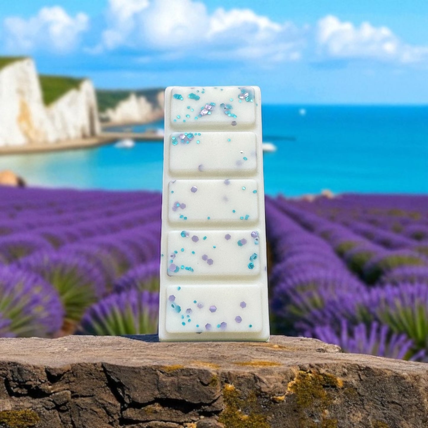 Sea Salt & Lavender Wax Melt Snap Bar