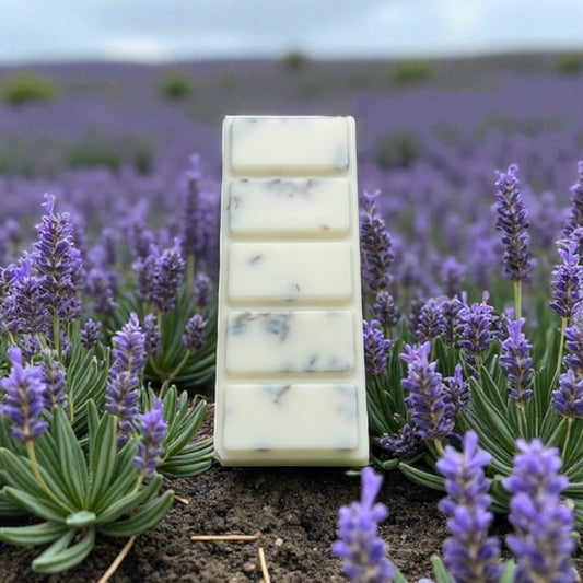 White Lavender Wax Melt Snap Bar